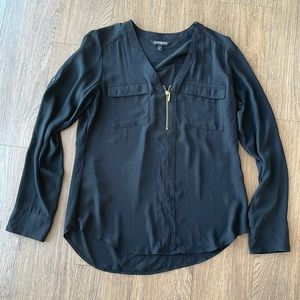 Express black blouse size small
